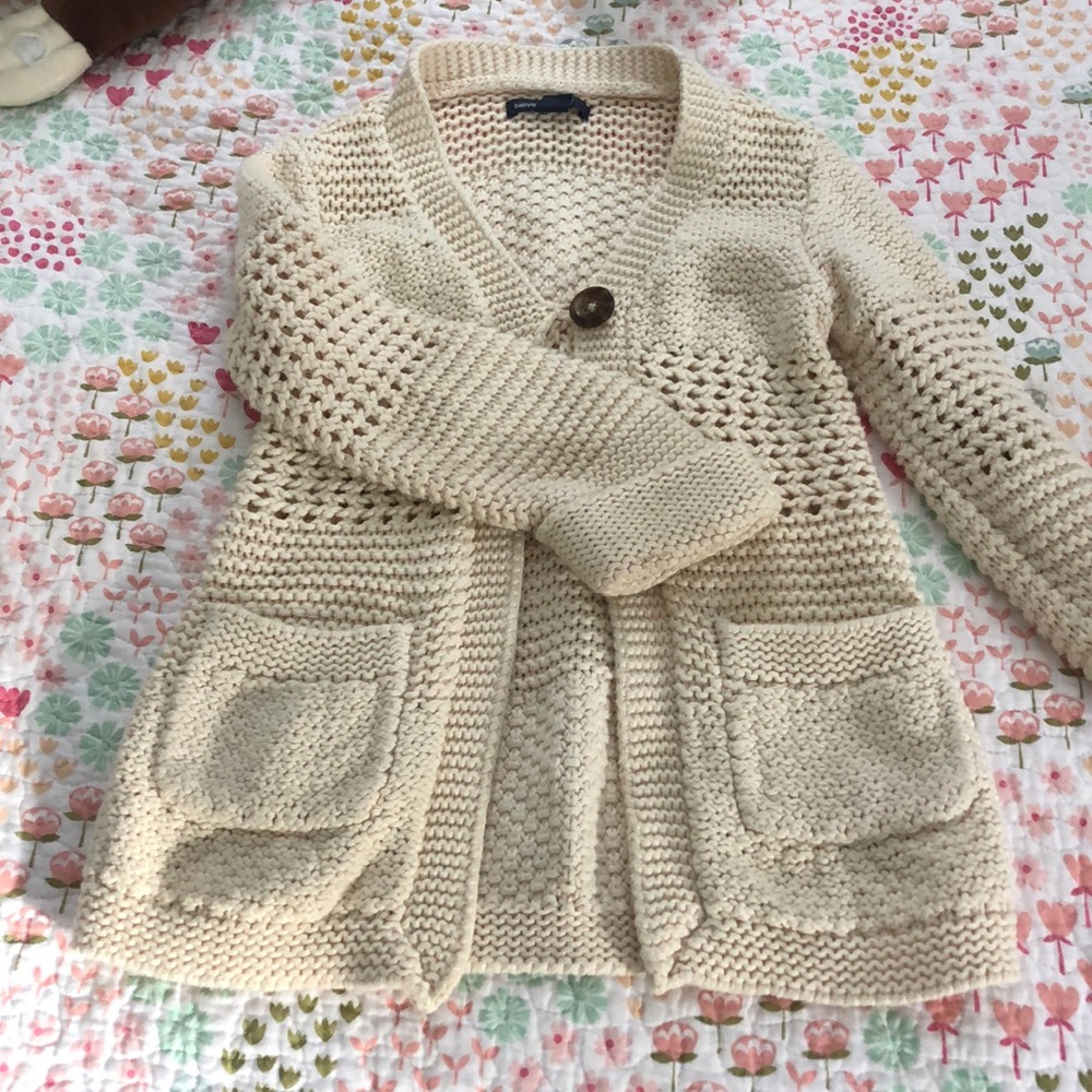 Knit cardigan
